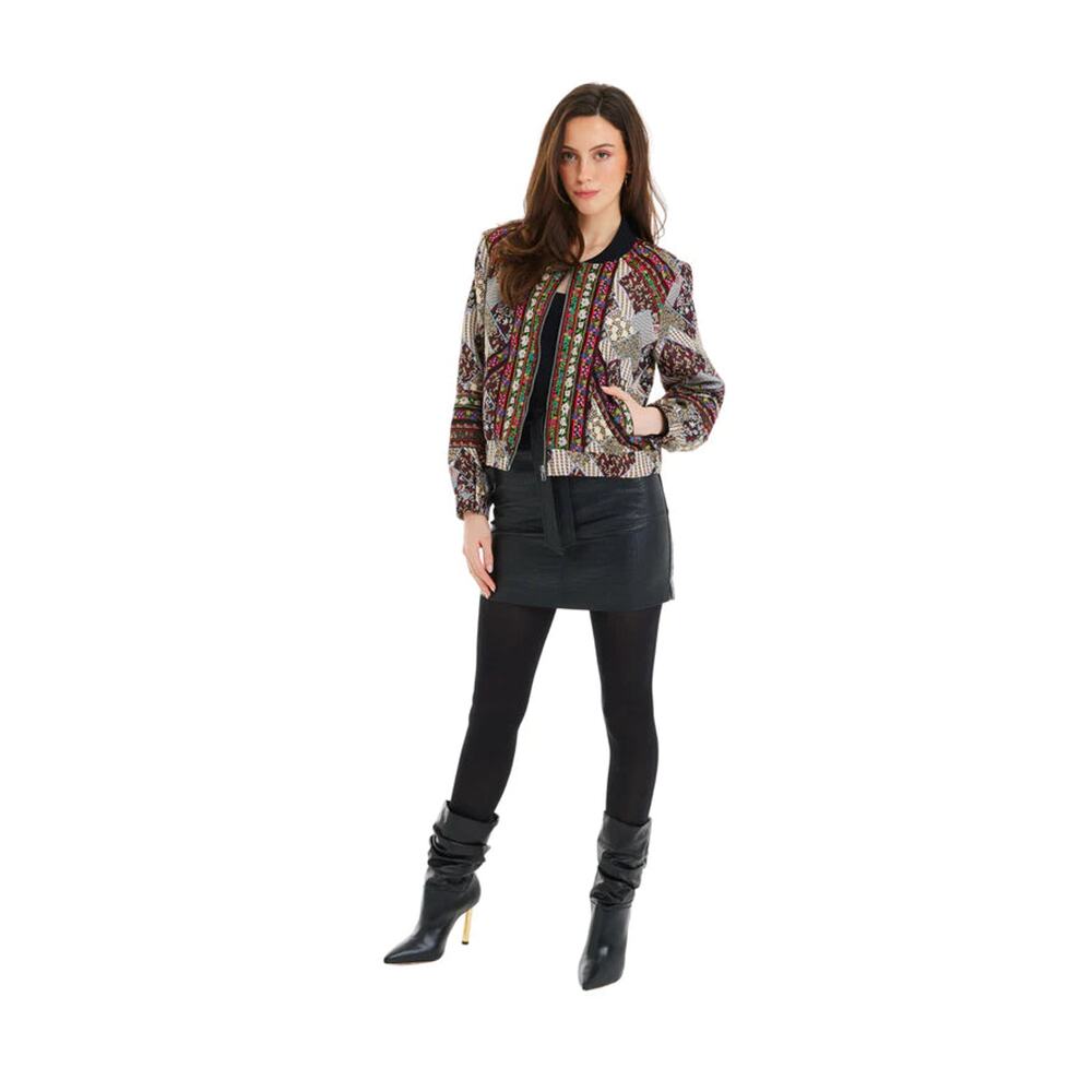 Allison New York Ribbon Trim Bomber NWT SIZE SMALL